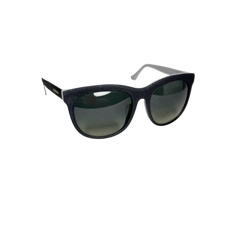 BALENCIAGA Gradient Textured Cat Eye Sunglasses Dark Grey - Picture 2 of 10